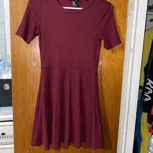 Maroon dress